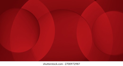 Red abstract background. Dynamic shapes composition. Eps10 vector