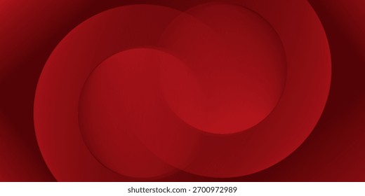 Roter abstrakter Hintergrund. Dynamische Formenzusammensetzung. EPS10-Vektor