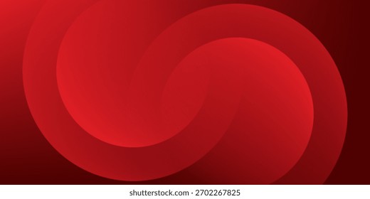 Red abstract background. Dynamic shapes composition. Eps10 vector