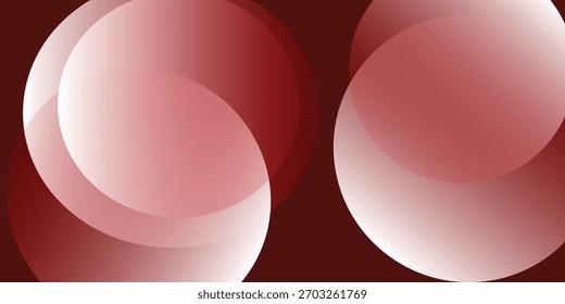 Red abstract background. Dynamic shapes composition. Eps10 vector