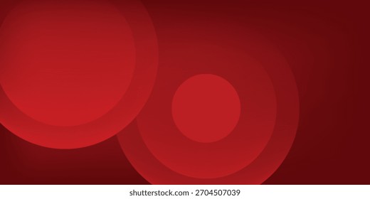 Fundo abstrato vermelho. Composição de formas dinâmicas. Vetor Eps10