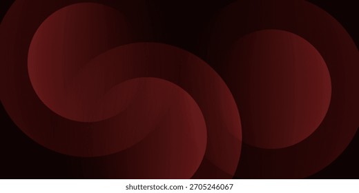 Red abstract background. Dynamic shapes composition. Vector 