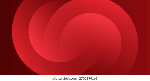 Fondo abstracto rojo. Composición de Formas dinámicas. Vector Eps10