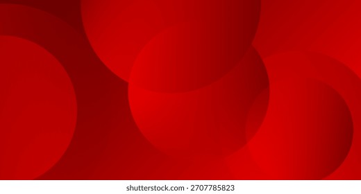 Red abstract background. Dynamic shapes composition. Eps10 vector