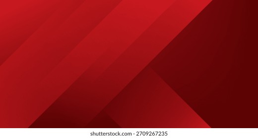 Fondo abstracto rojo. Composición de Formas dinámicas. Vector Eps10