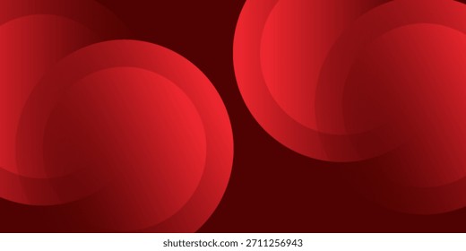 Roter abstrakter Hintergrund. Dynamische Formenzusammensetzung. EPS10-Vektor
