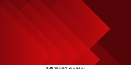 Roter abstrakter Hintergrund. Dynamische Formenzusammensetzung. EPS10-Vektor