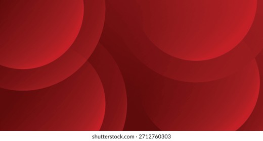 Red abstract background. Dynamic shapes composition. Eps10 vector