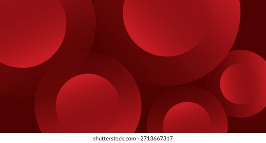 Roter abstrakter Hintergrund. Dynamische Formenzusammensetzung. EPS10-Vektor