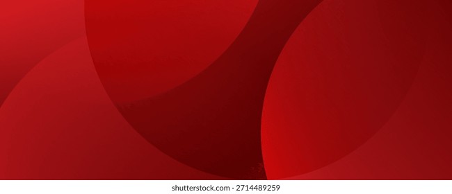 Red abstract background. Dynamic shapes composition. Eps10