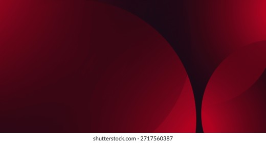 Red abstract background. Dynamic shapes composition. Eps10 vector