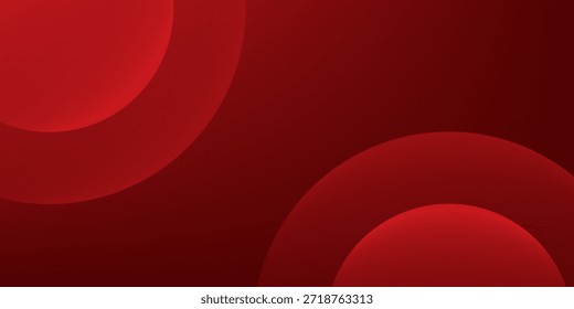 Fondo abstracto rojo. Composición de Formas dinámicas.