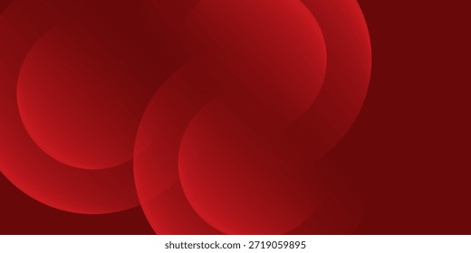 Fondo abstracto rojo. Concepto de composición de Formas dinámicas. Vector Eps10