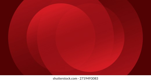 Fondo abstracto rojo. Composición de Formas dinámicas. Vector Eps10