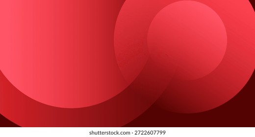 Roter abstrakter Hintergrund. Dynamische Formenzusammensetzung. EPS10-Vektor