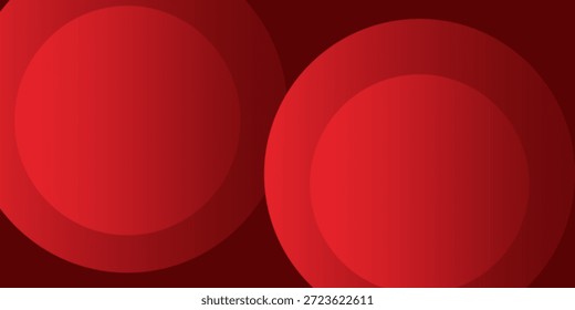 Fondo abstracto rojo. Composición de Formas dinámicas. Vector Eps10