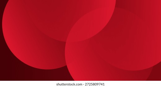 Fondo abstracto rojo. Composición de Formas dinámicas. Vector Eps10