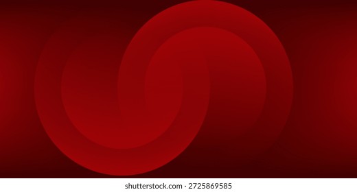 Fondo abstracto rojo. Composición de Formas dinámicas. Vector Eps10