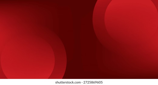 Fondo abstracto rojo. Composición de Formas dinámicas. Vector Eps10