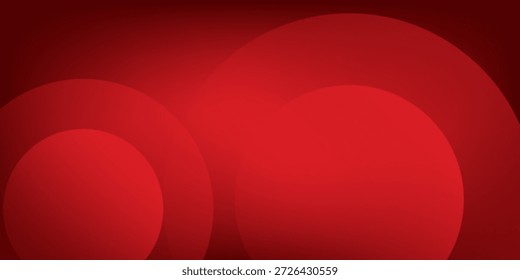 Fondo abstracto rojo. Composición de Formas dinámicas. Vector Eps10