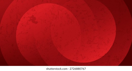 Fondo abstracto rojo. Composición de Formas dinámicas. Vector Eps10