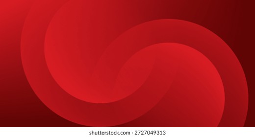 Fondo abstracto rojo. Composición de Formas dinámicas. Vector Eps10