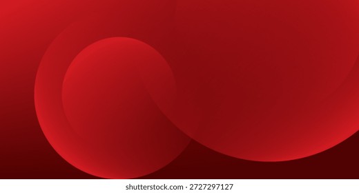 Fondo abstracto rojo. Composición de Formas dinámicas. 