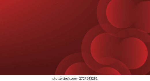 Red abstract background. Dynamic shapes composition. Eps10 vector