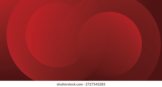 Fondo abstracto rojo. Composición de Formas dinámicas. Vector Eps10