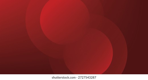 Fondo abstracto rojo. Composición de Formas dinámicas. Vector Eps10