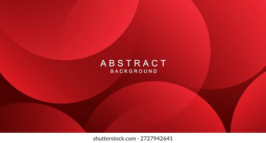 Fundo abstrato vermelho. Composição de formas dinâmicas. Vetor Eps10