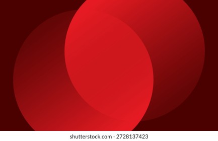 Fondo abstracto rojo. Composición de Formas dinámicas. Vector Eps10
