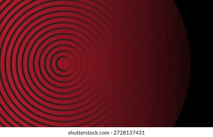 Fondo abstracto rojo. Composición de Formas dinámicas. Vector Eps10