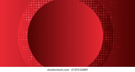 Fondo abstracto rojo. Composición de Formas dinámicas. Vector Eps10	