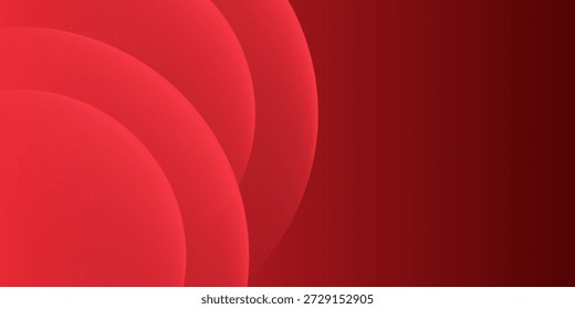 Fondo abstracto rojo. Composición de Formas dinámicas. Vector Eps10	