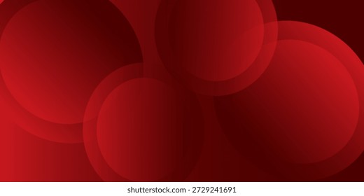 Fundo abstrato vermelho. Composição de formas dinâmicas. Vetor Eps10