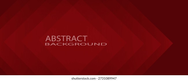 Fondo abstracto rojo. Composición dinámica de Formas. Vector Eps10