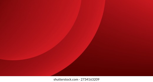Fondo abstracto rojo. Composición de Formas dinámicas
