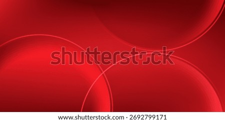 Red abstract background. Dynamic shapes composition