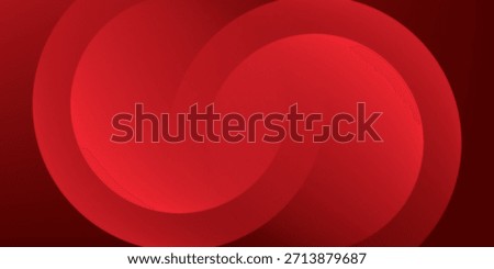 Red abstract background. Dynamic shapes composition. Eps10 vector