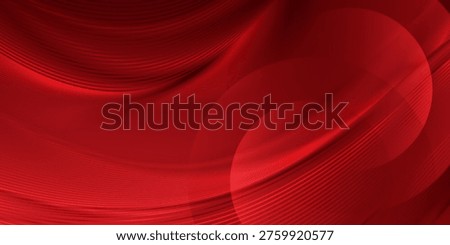 Red abstract background. Dynamic shapes composition. Eps10 vector
