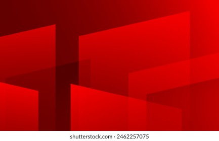 Fondo abstracto rojo. Vector Eps10