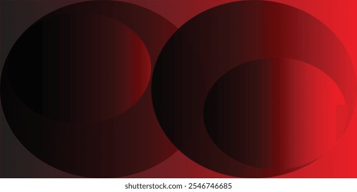 Red abstract background. geometric or circle shapes background for flyer, poster, brochure, cover
