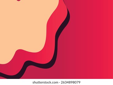 red abstract background with geometric shapes design for advertising, printing, book covers, mobile wallpapers, and web