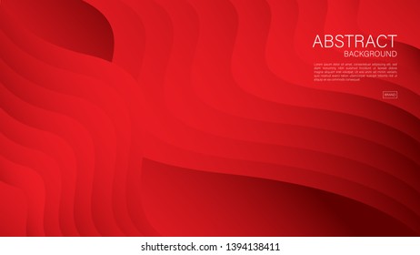 Red abstract background, Geometric vector, graphic, Minimal Texture, cover design, flyer template, banner, web page, book cover, advertisement, printing template, decoration wallpaper.