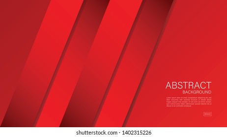 Red abstract background, Geometric vector, graphic, Minimal Texture, cover design, flyer template, banner, web page, book cover, advertisement, printing template, decoration wallpaper.