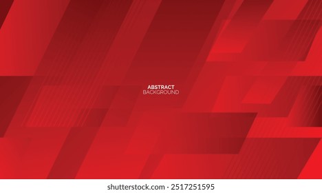 Fundo abstrato vermelho com linhas diagonais vermelhas brilhantes. Moderno brilhante padrão de linhas geométricas.