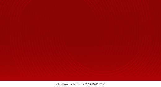 Red abstract background with glowing geometric lines. Trendy natural good monocrome line old nice good