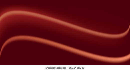 red abstract background with golden line elements modern design vector illustration