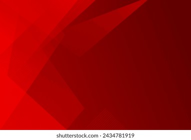 Red abstract background, gradient, colorful, slash effect style. Vector,eps10